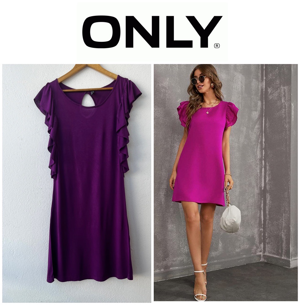 robe à volonté violet de la marque ONLY 