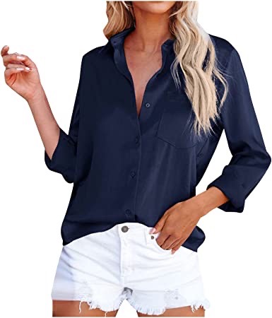 chemise MANGO bleu nuit tt neuf over size 