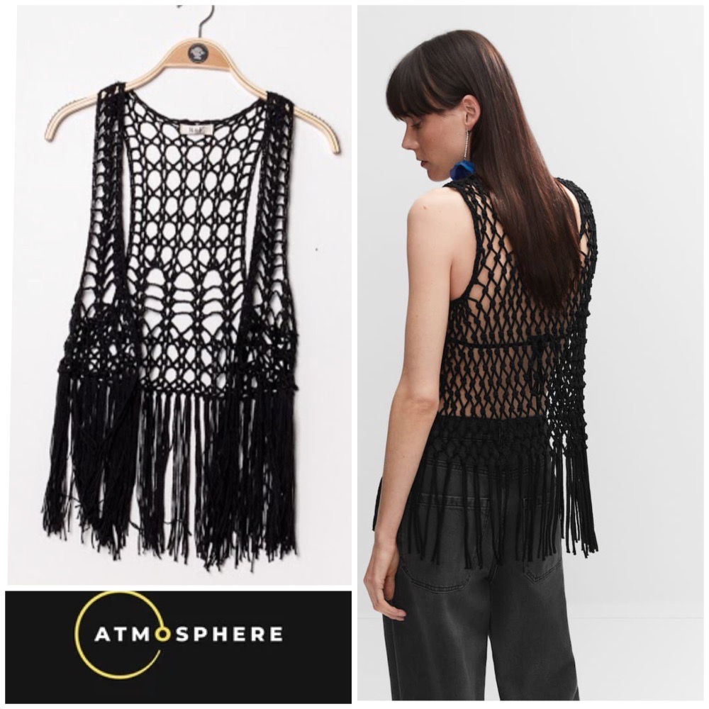 gilet crochet 🧶 atmosphère 