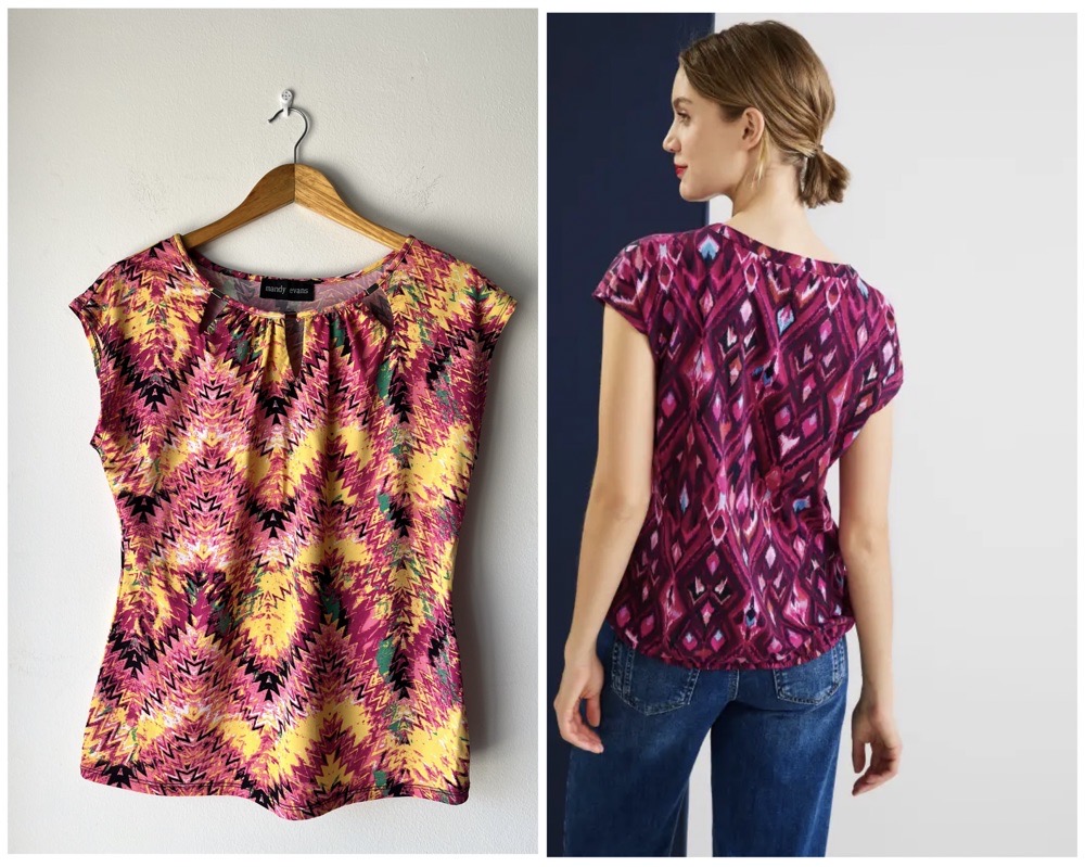 très jolie pull multicolore 