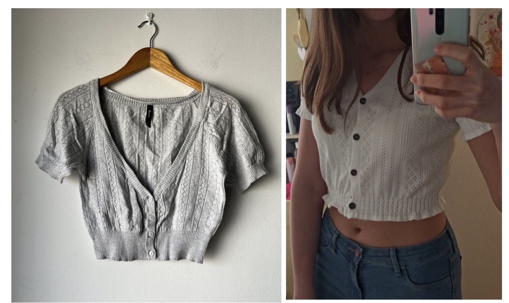 très jolie pull cardigan boutonné 