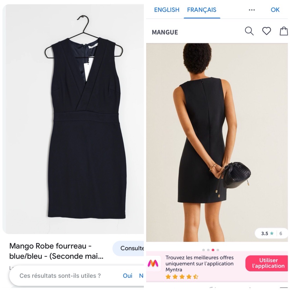 robe MANGO neuf 