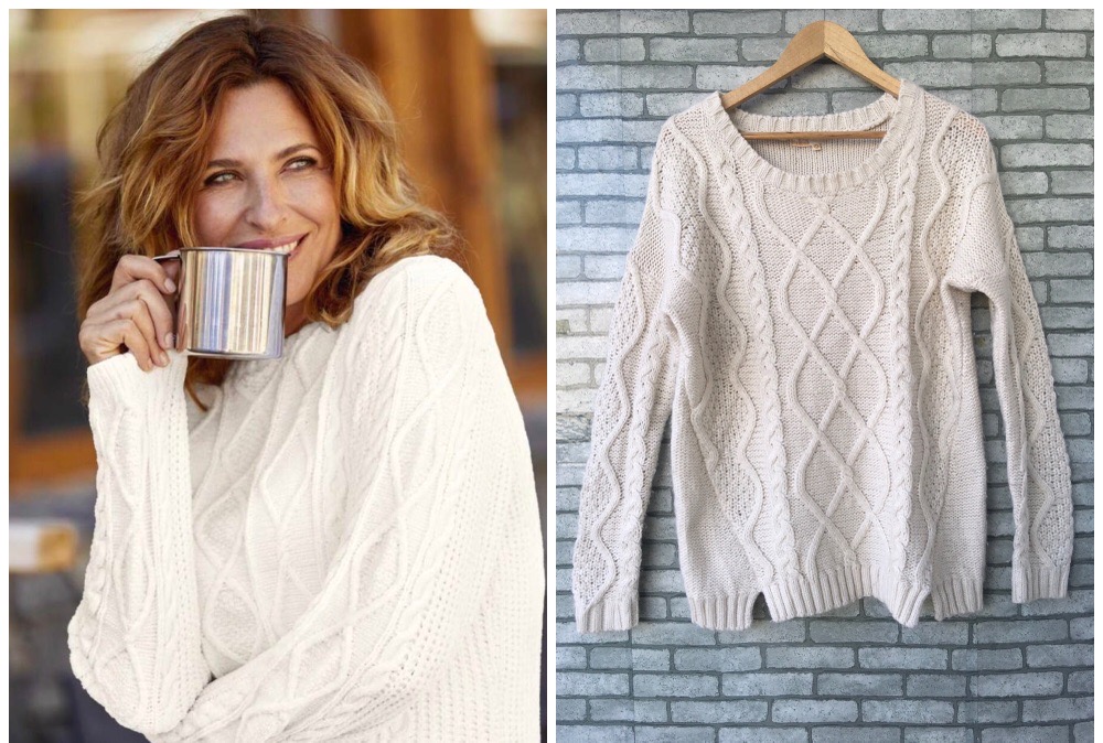 pull tricot en maille chenille 