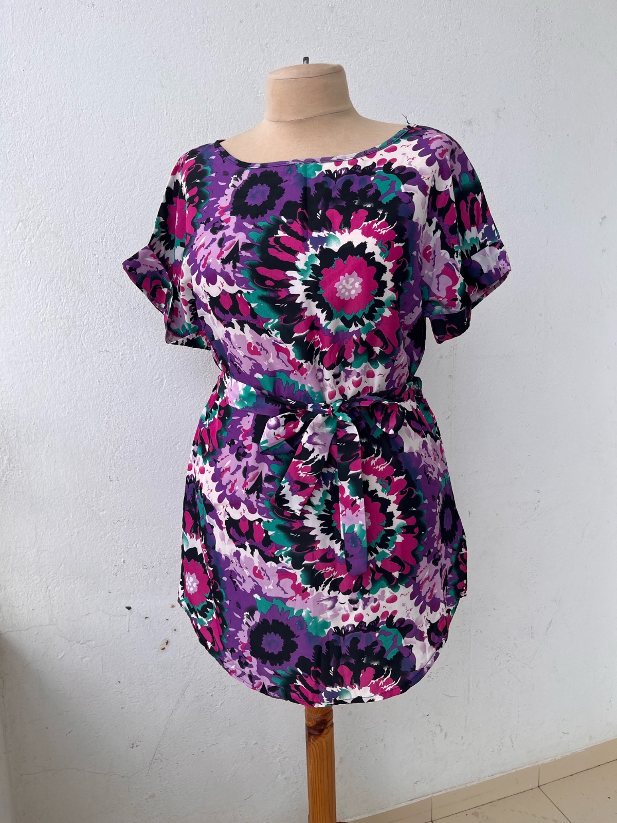 Robe avec ceinture