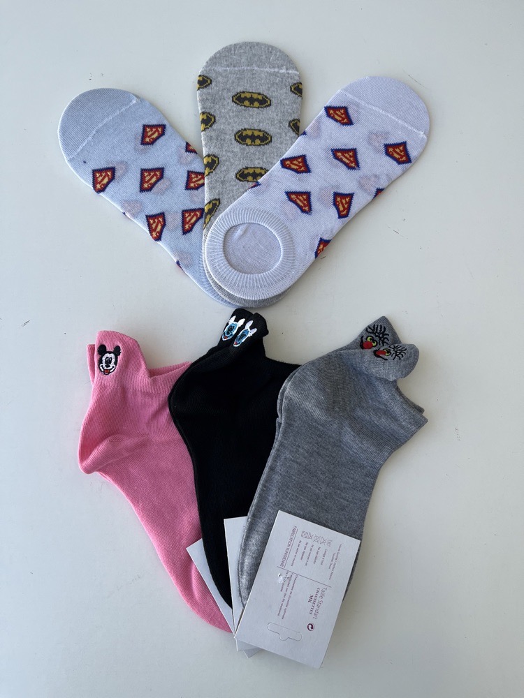 lot de 6 chaussettes neuf  taille standard 