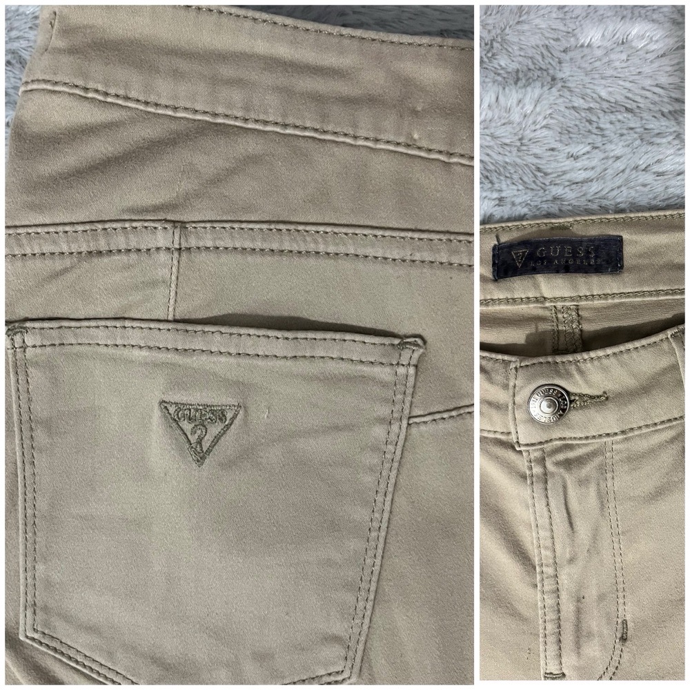 GUESS a  logo triangle elastic taille haute 