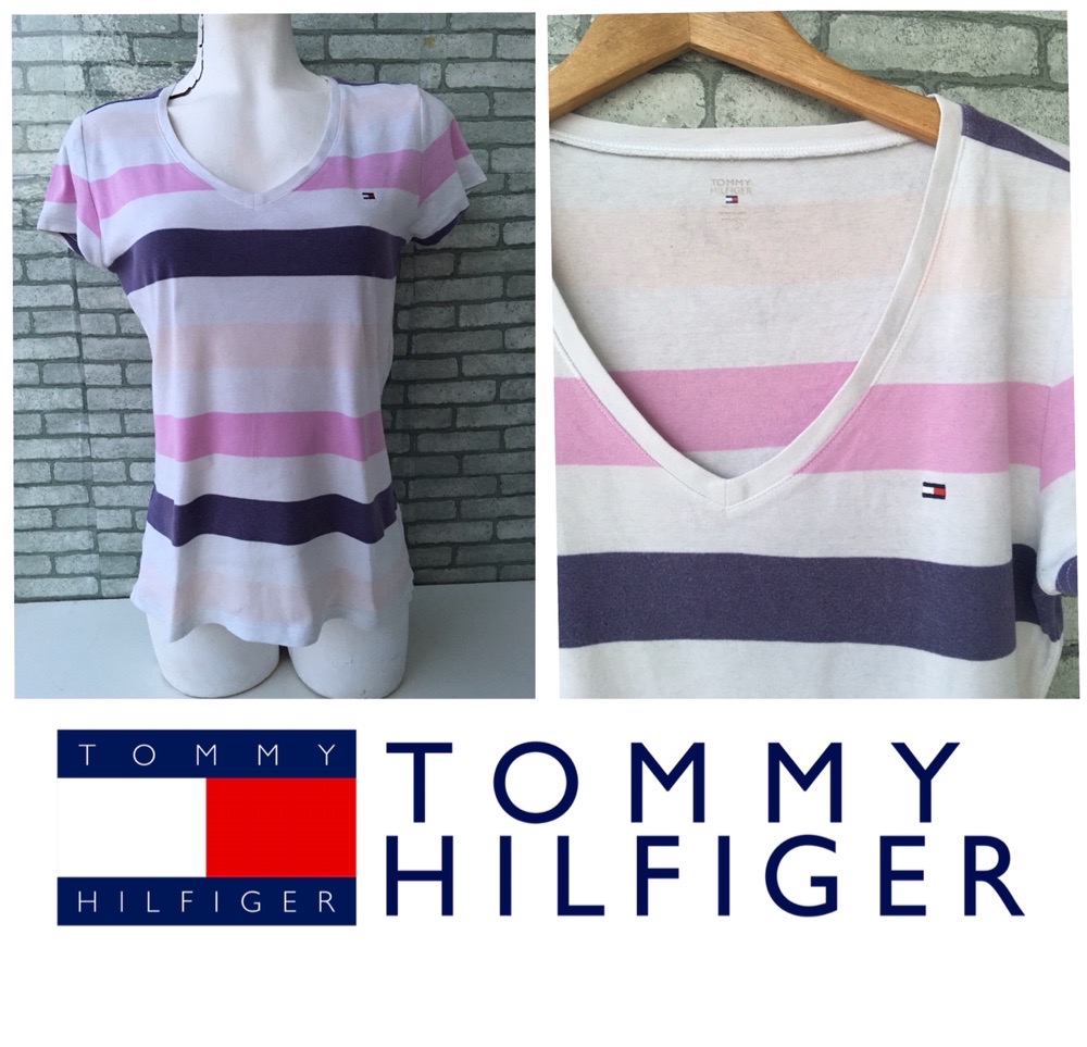 TOMMY HILFGER à rayures multicolores 