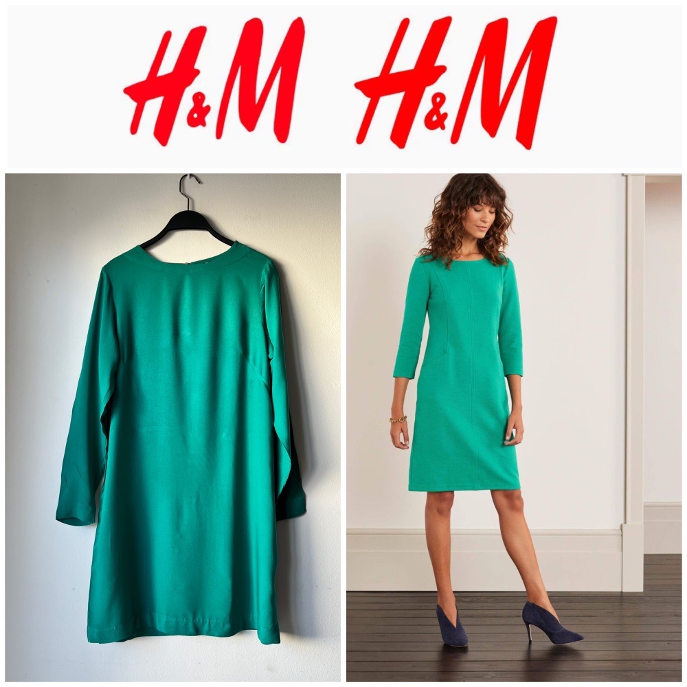 robe H&M over size taille 34 convient jusqu'à taille 38 
