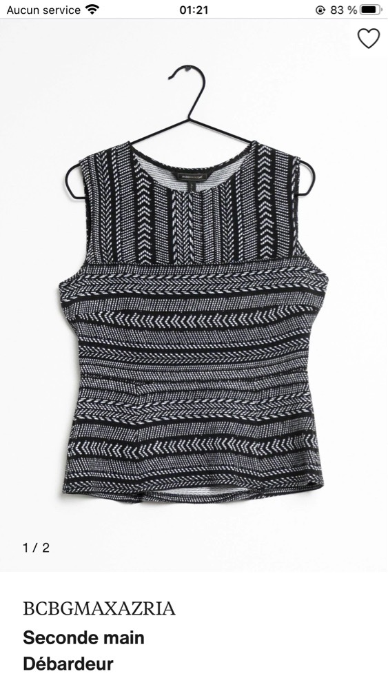 débardeur BCBG MAXAZRIA