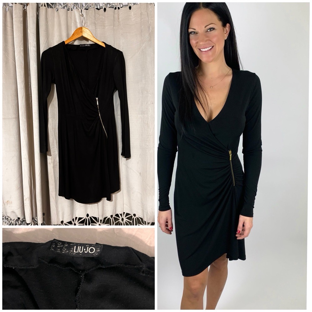 robe noir liu.jo 