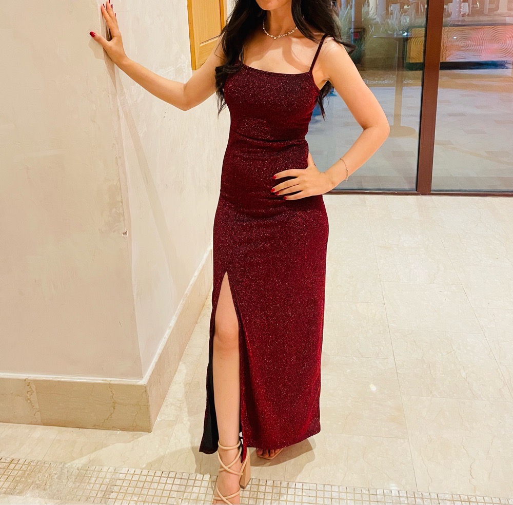 Robe rouge de shein. 