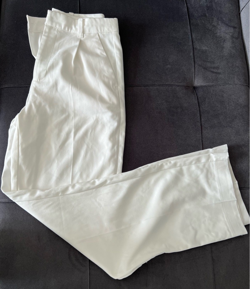Pantalon blanc bershka