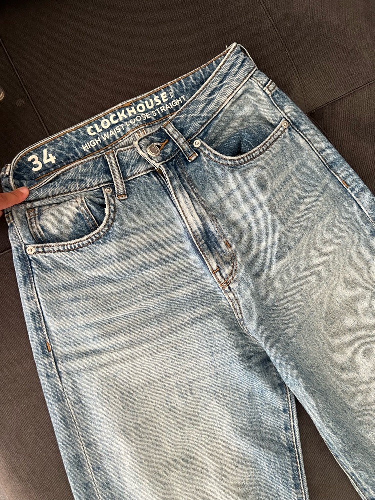 PANTALON JEAN LARGE