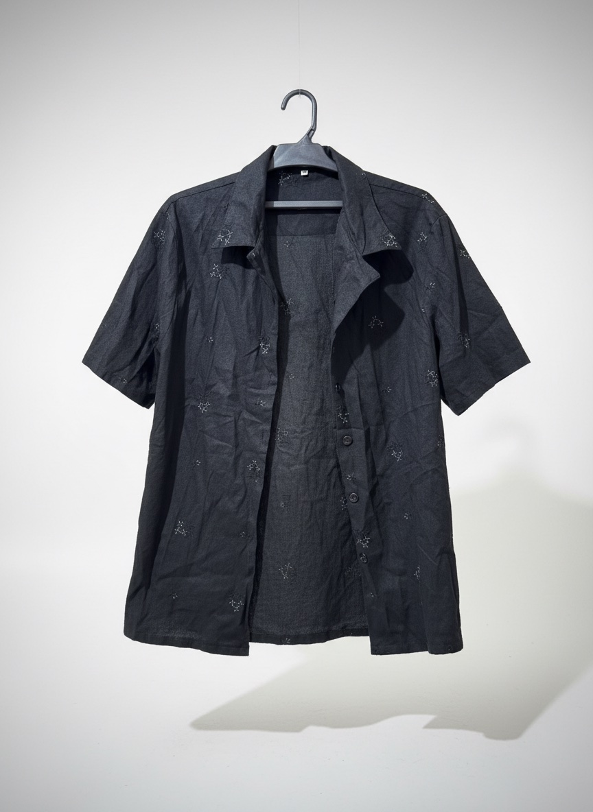 Chemise kamraya noir