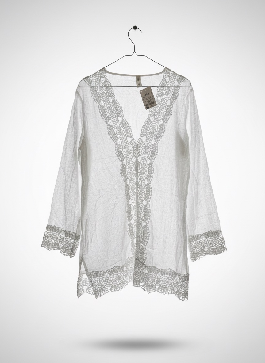 Cache maillot blanc