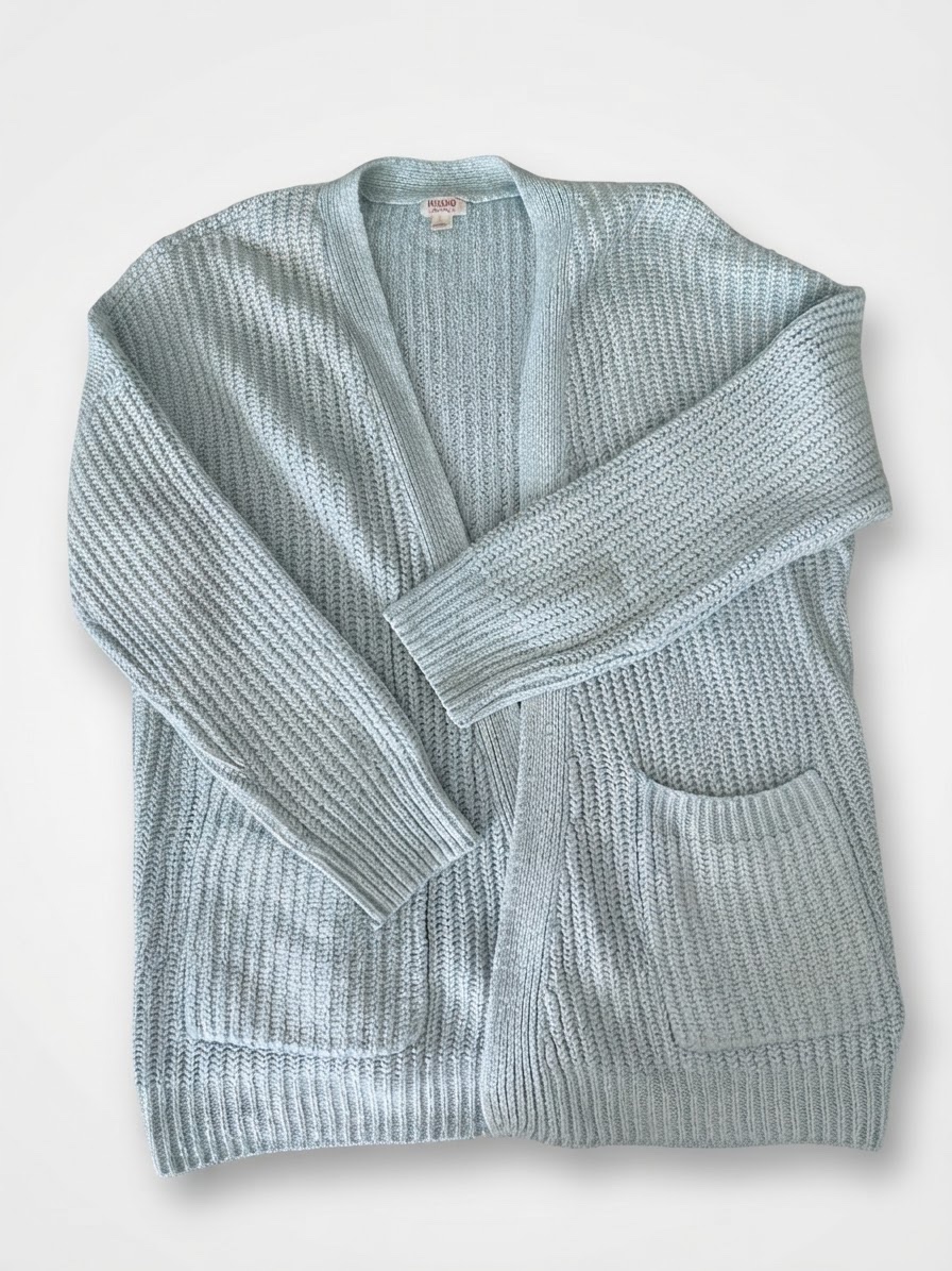 Gilet bleu ciel femme