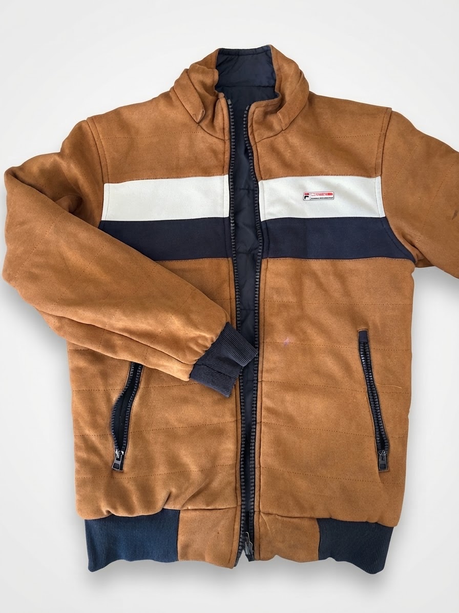 Veste double face garçon