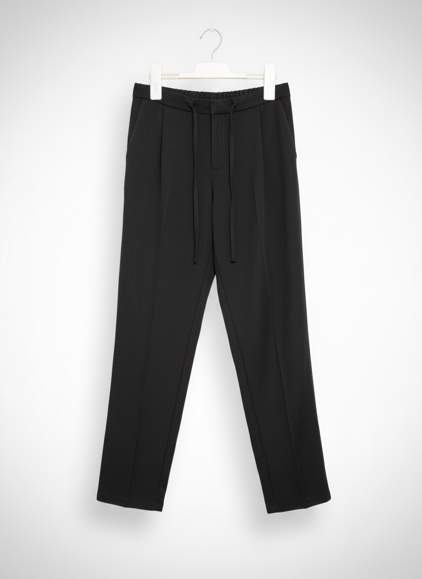 Pantalon large noir