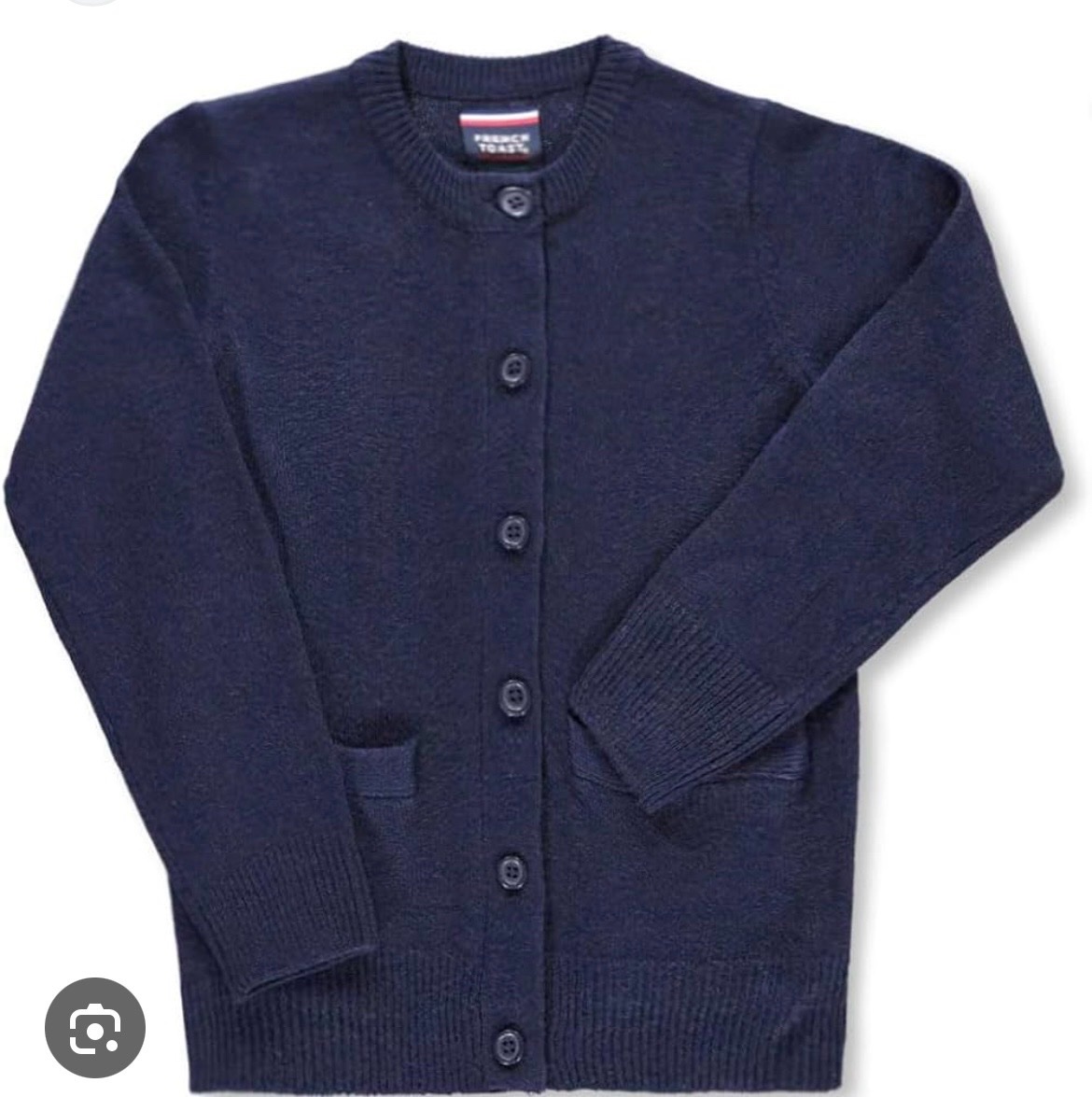 Cardigan bleu