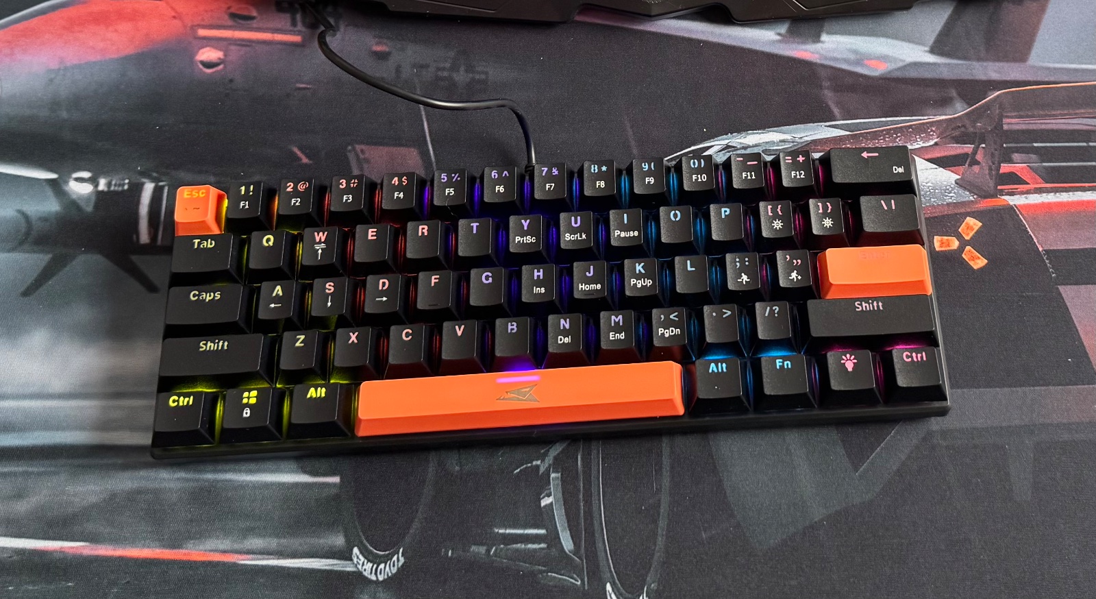Vente clavier gamer mecanique baracuda blue switch +garantie 