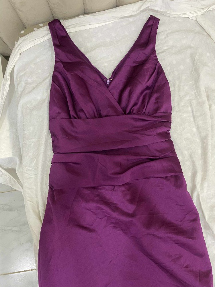Robe de soirée Satinée de la marque David's Bridal 