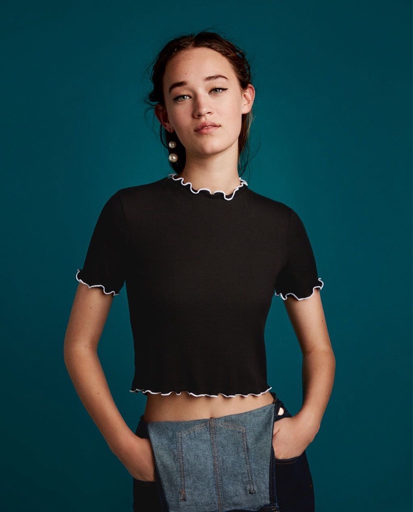 t-shirt zara