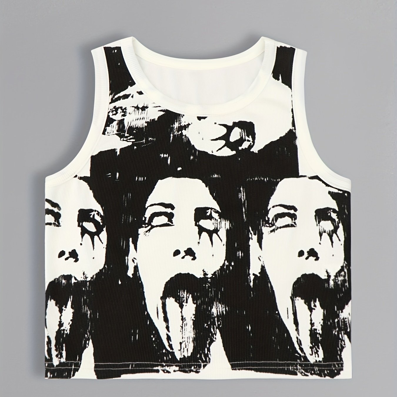 Crop tank top y2k