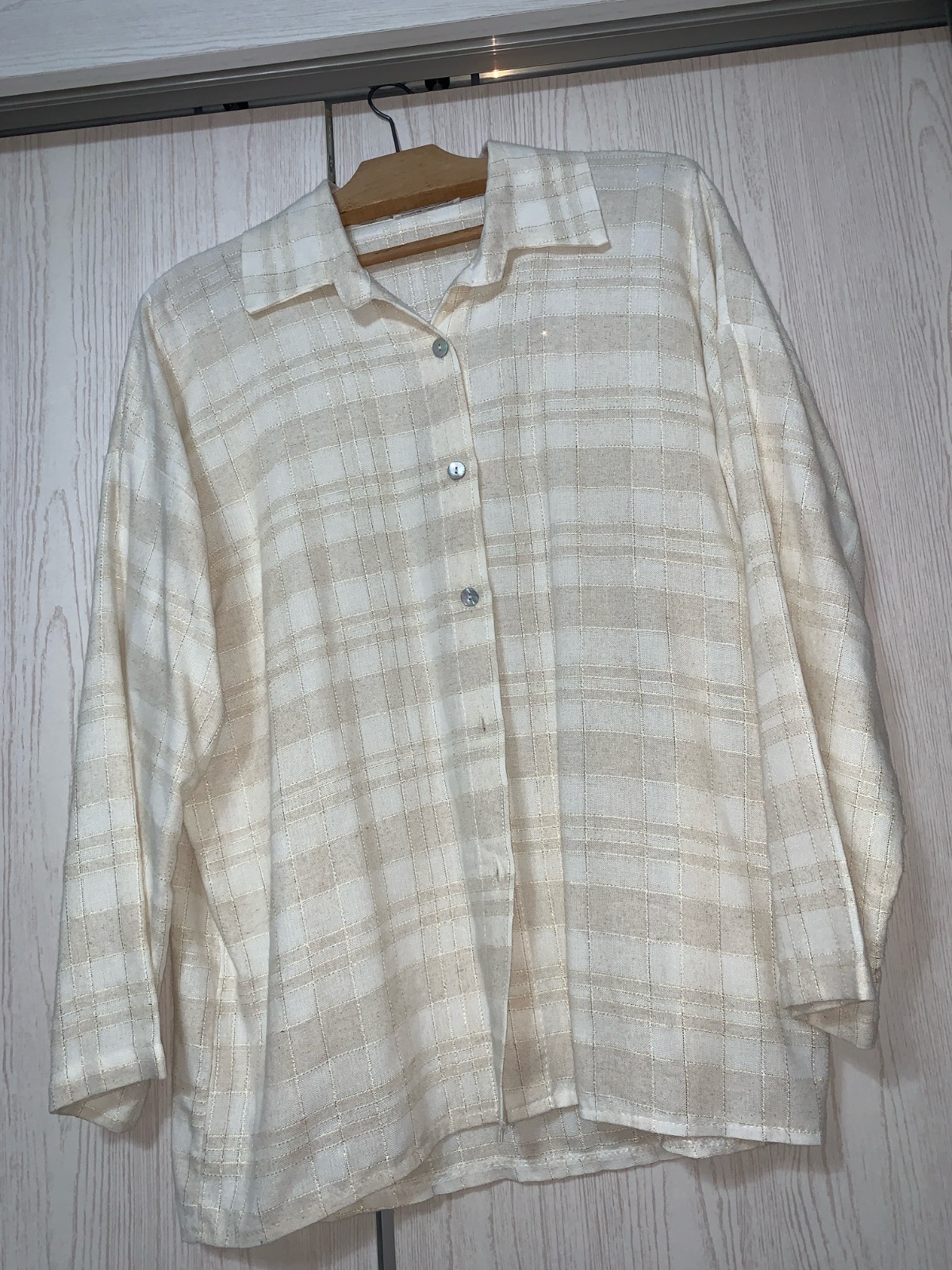 Chemise femme avec effet en dorè neeeuf