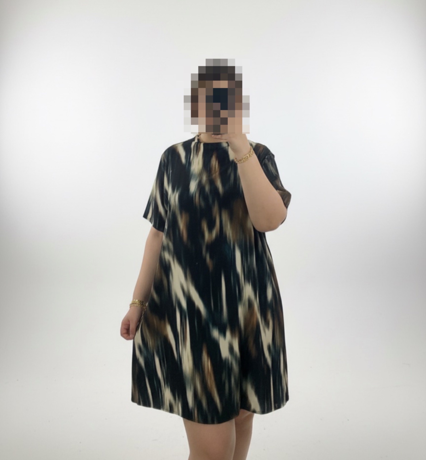 Robe satin pour femme H&M