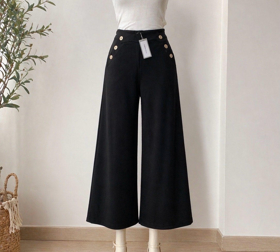 Pantalon large femme