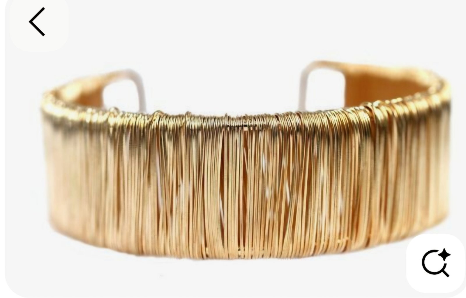 COLLIER RAS-DE-COU “AURÉLIA” EN FIL D'OR TRESSÉ