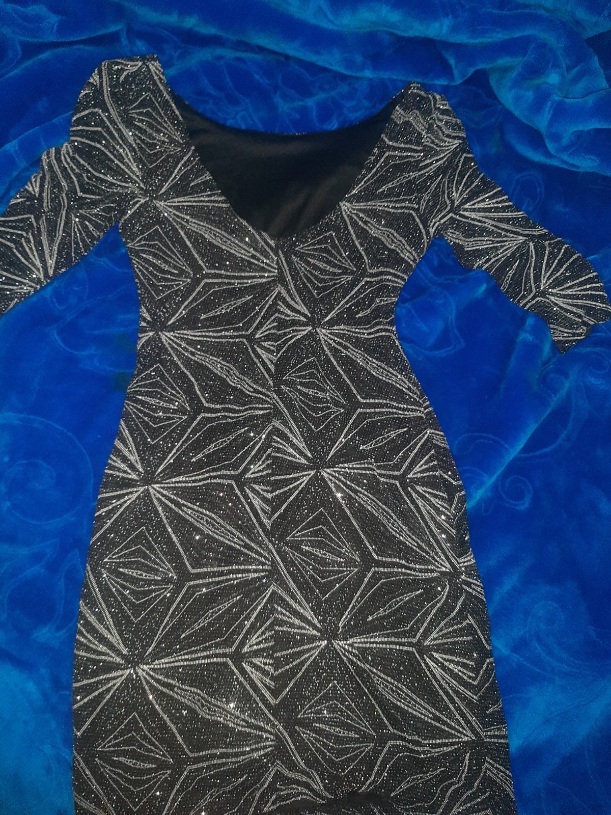 Robe soirée ajusté 