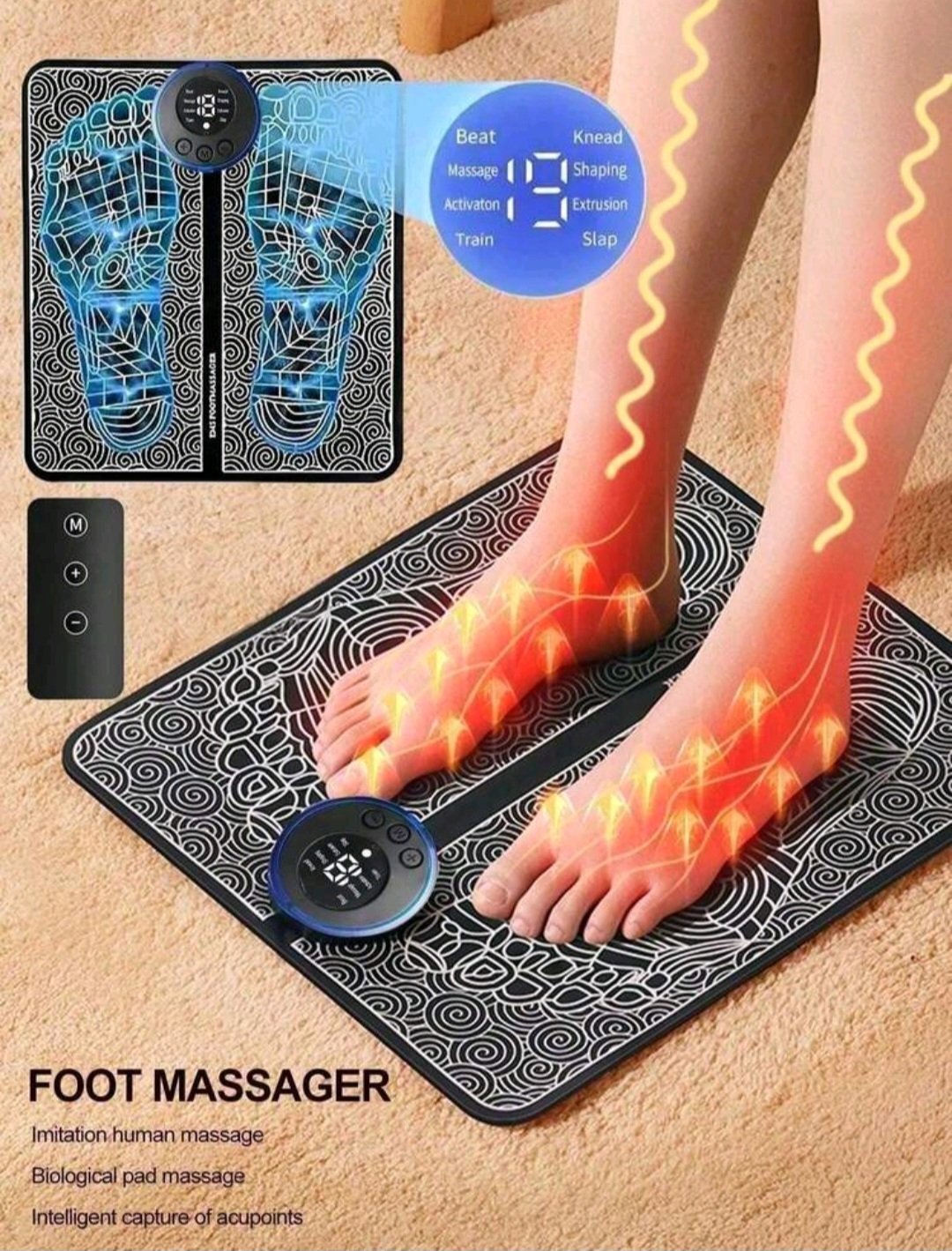 Massage pied neuf dans son packet
