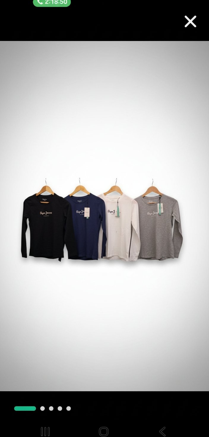 Lot 4 Pepe Jeans pull manche longue original