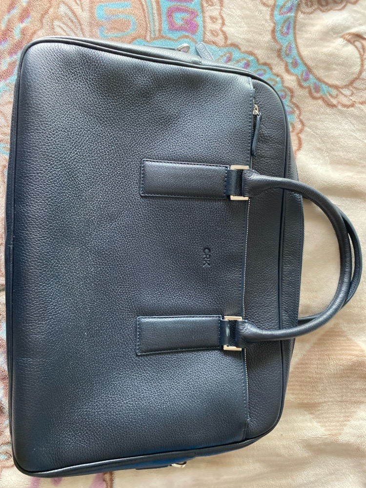Sac de travail CRK bleue élégant
