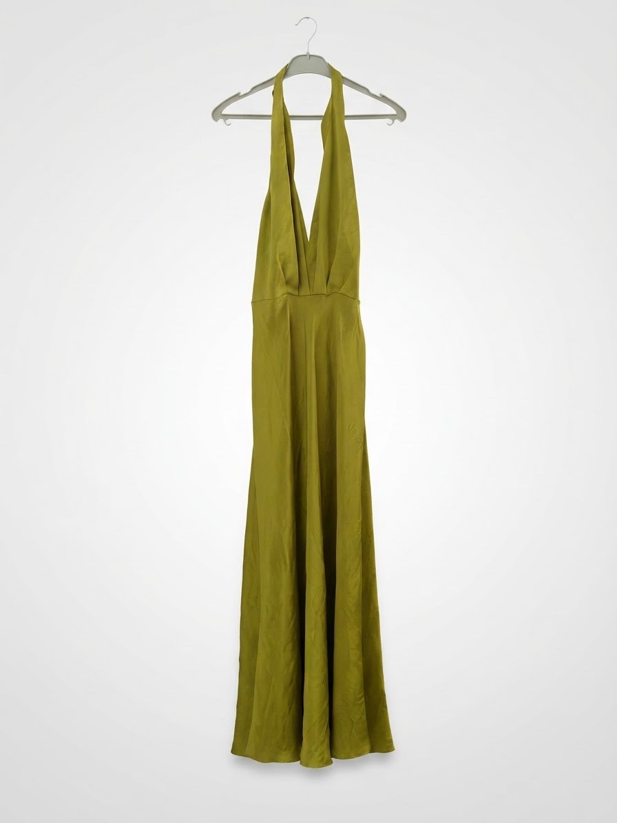 Robe soirée satinée