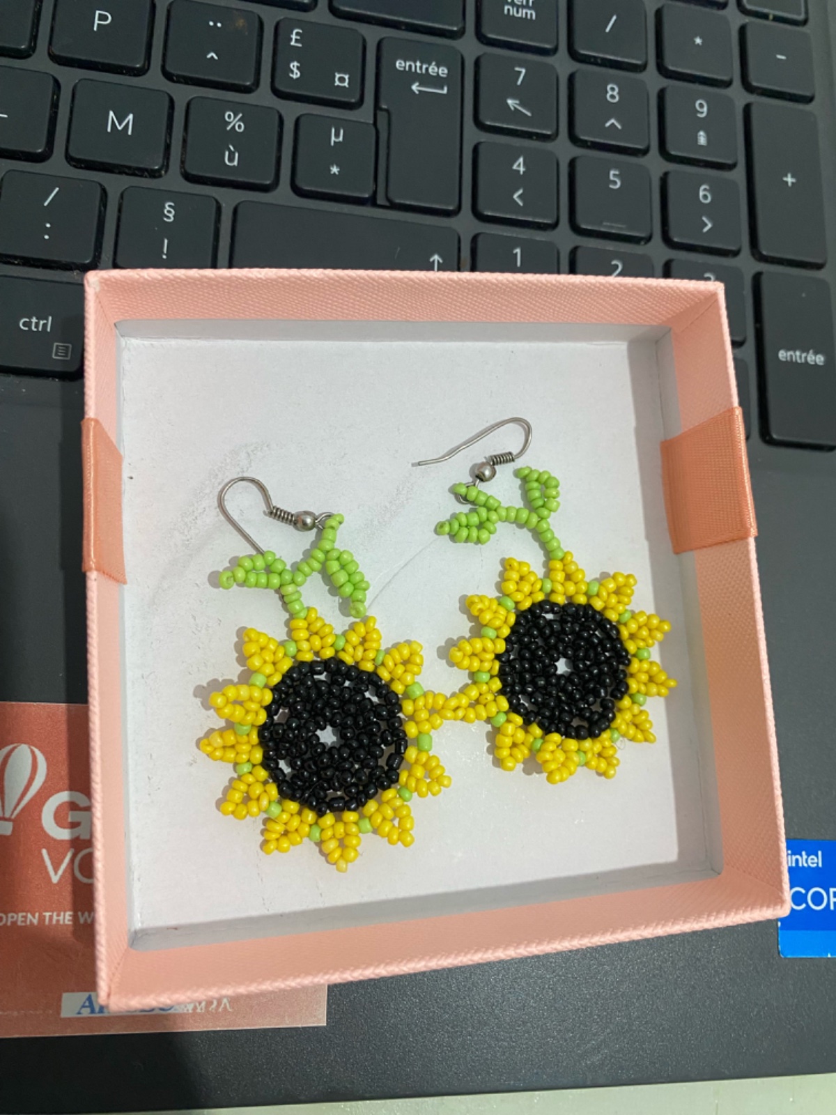 Des boucles sunflower