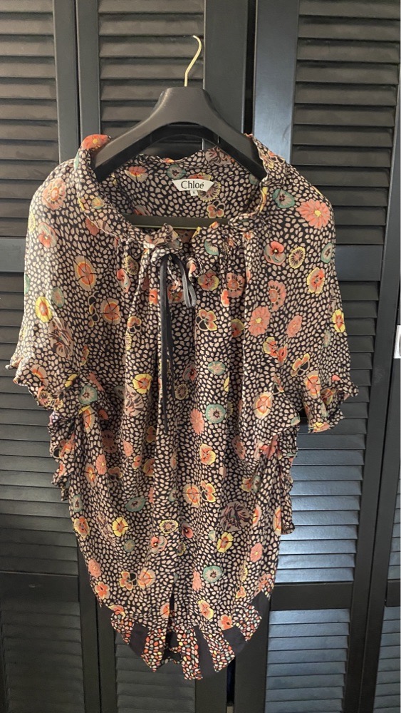 Blouse en soie Chloé