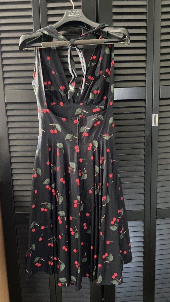Robe midi cerise 🍒