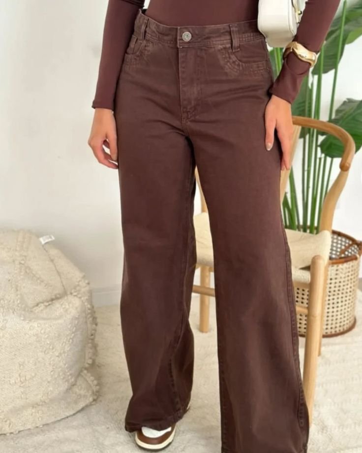 Brown jeans