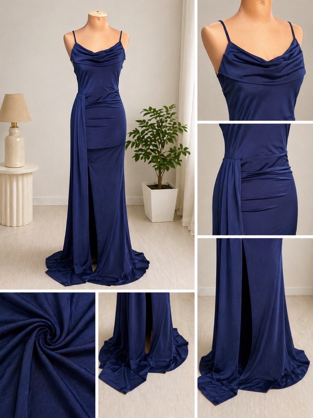 Robe bleu 