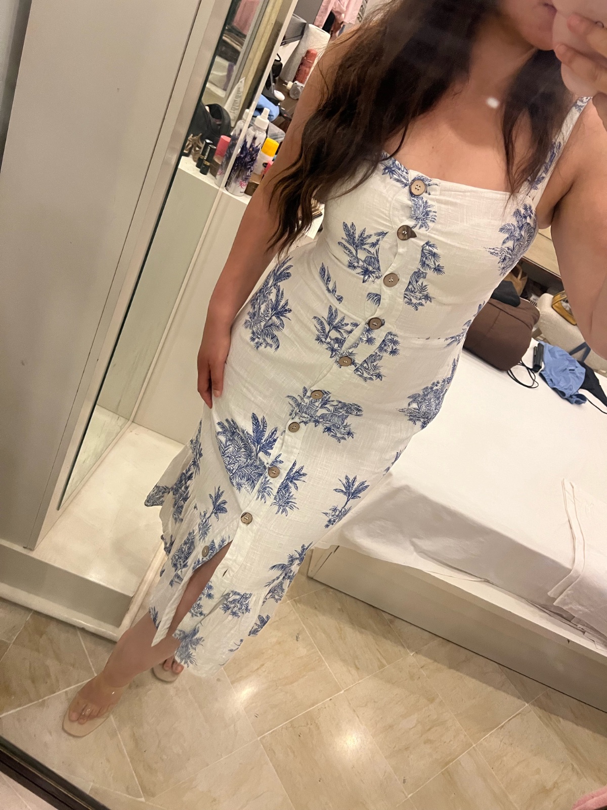 Robe bleu 