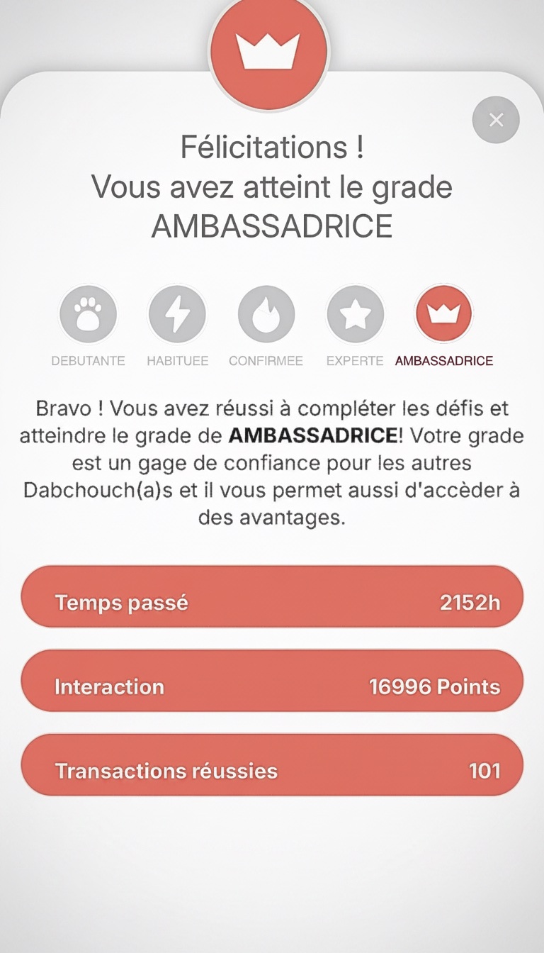 Officiellement une AMBASSADRICE Dabchy ! 🥳