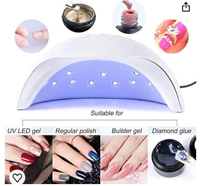 Mini Lampes à Ongles Led UV Gel 