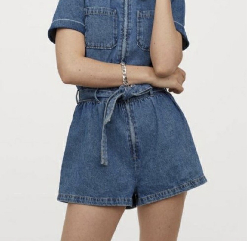 Combishort en Jean