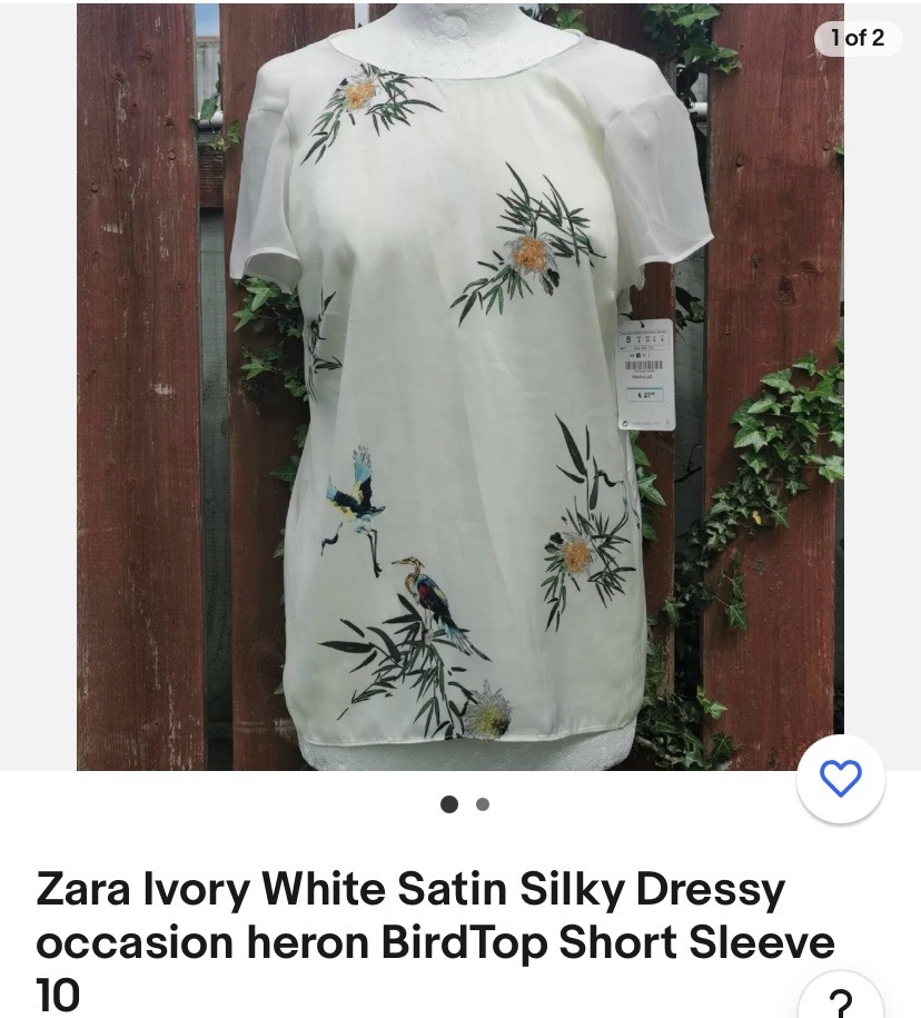 BirdTop Satin Zara