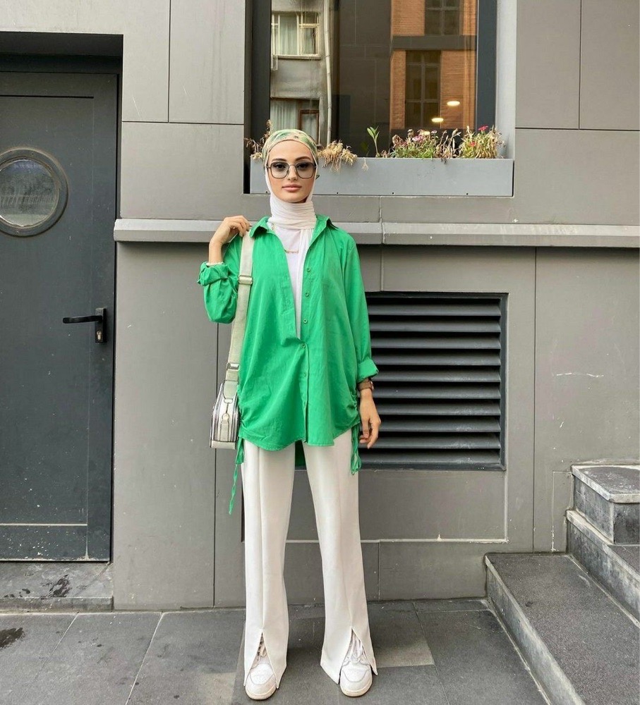 Chemise en satin 