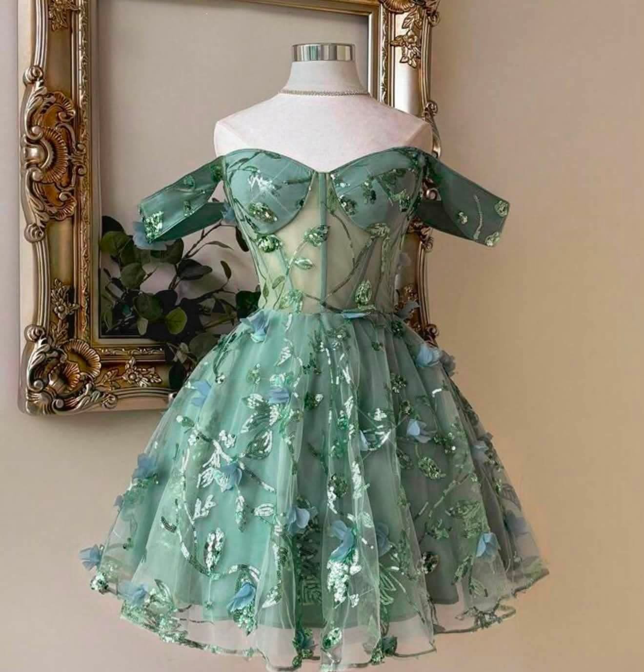Robe verte 