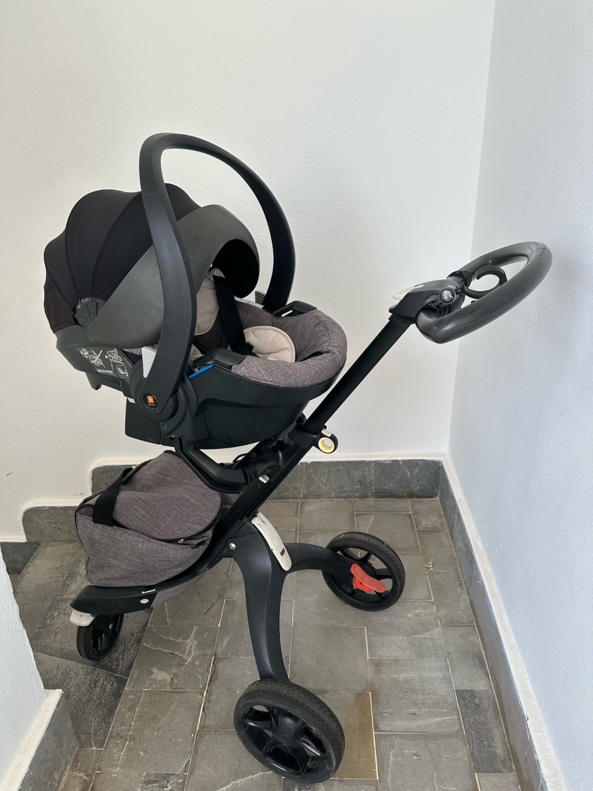 Poussette stokke 