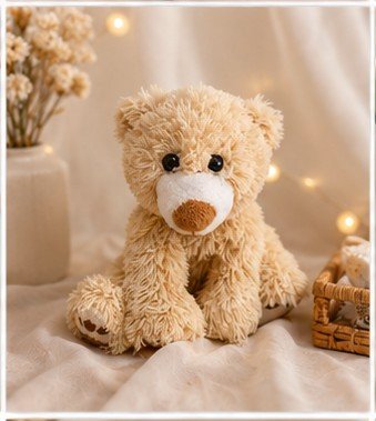 Petit ourson teddy bear beige Mini Feet
